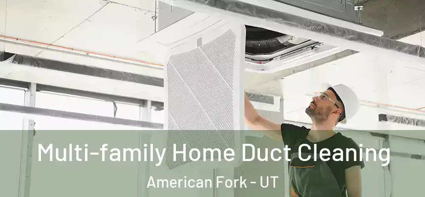 Multi-family Home Duct Cleaning American Fork - UT
